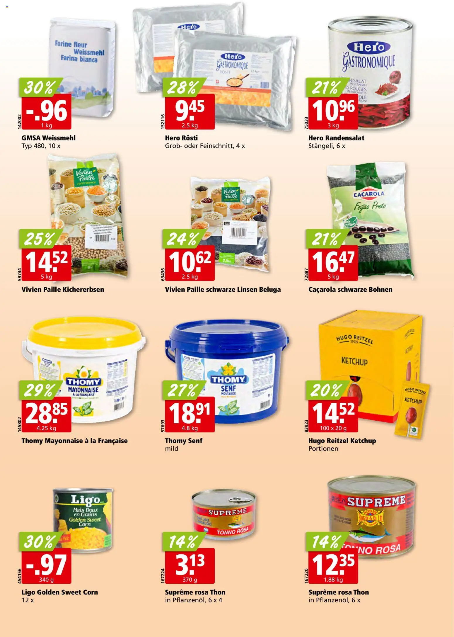 Aligro aktionen – gültig ab 20.07.2026 | Seite: 22 | Produkte: Ketchup, Brille, Mayonnaise