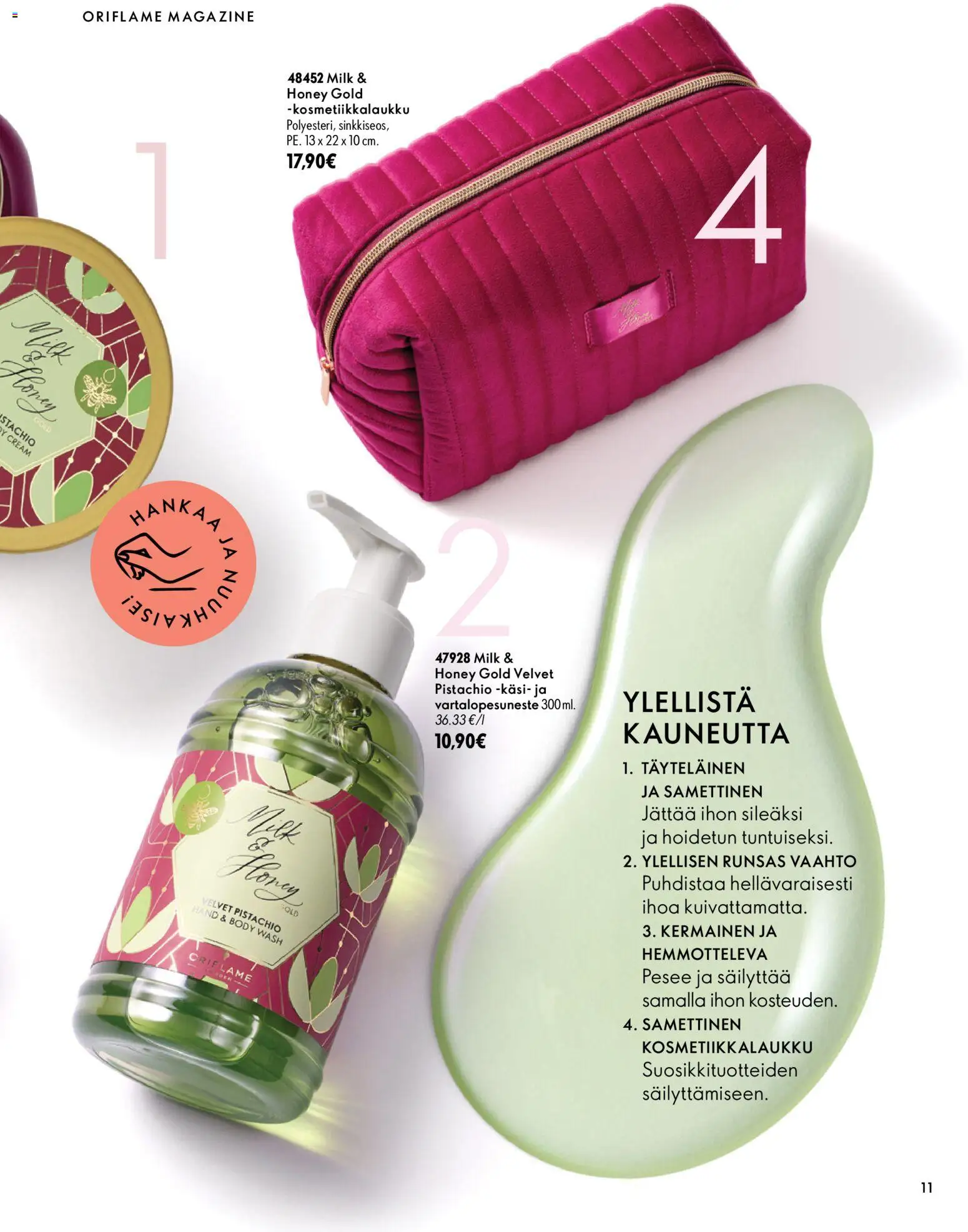 Oriflame tarjoukset – voimassa 07/10/2026 alkaen | Sivu: 11 | Tuotteet: Vaahto