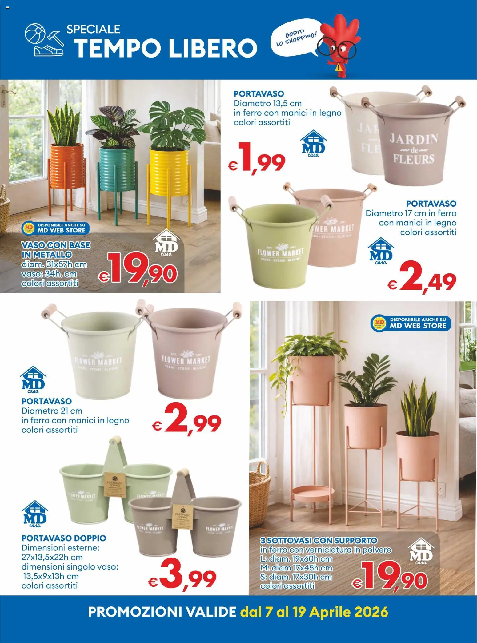 Volantino MD Discount del 07.04.2026 | Pagina: 24 | Prodotti: Vaso
