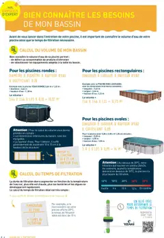 Cash Piscines - Prévisualisation de Cash Piscines Guide de l'entretien valide à partir de 01.03.2024 | Page: 4 | Produits: Thermomètre, Algues