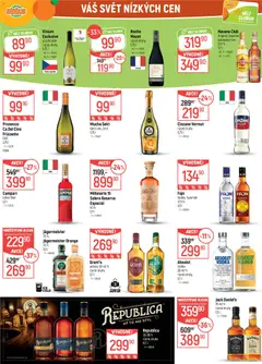 Náhled letáku Globus leták od 27.05.2026 | Strana: 28 | Produkty: Vodka, Whisky, Republica, Tuzemák