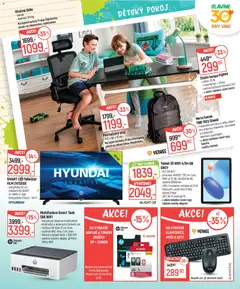 Náhled letáku Globus leták - Škola od 29.07.2026 | Strana: 23 | Produkty: Stolní lampa, Televizor, Tiskárna, USB