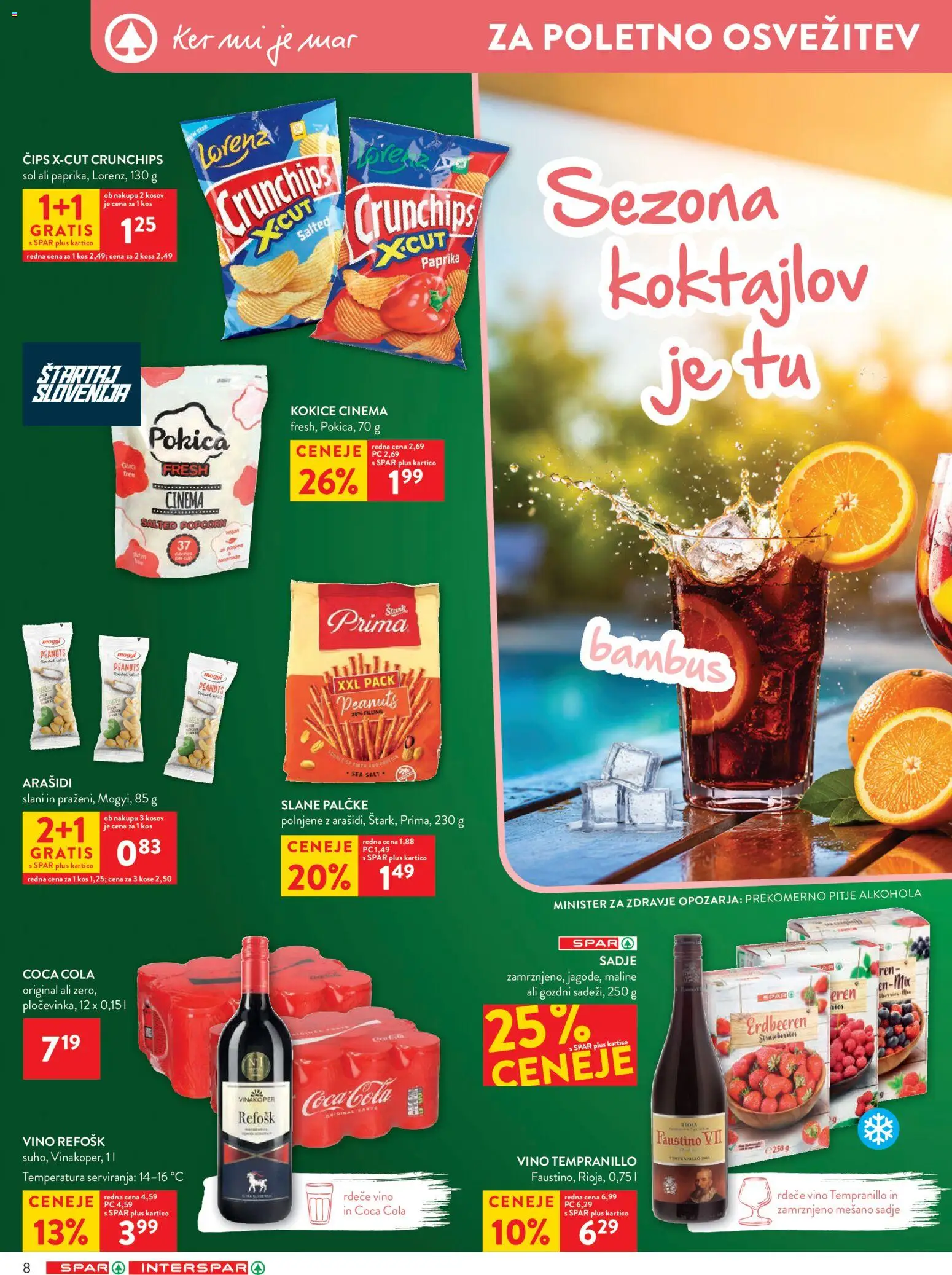 Novi Spar katalog ponudbe – veljaven od 01.07.2026 | Stran: 8