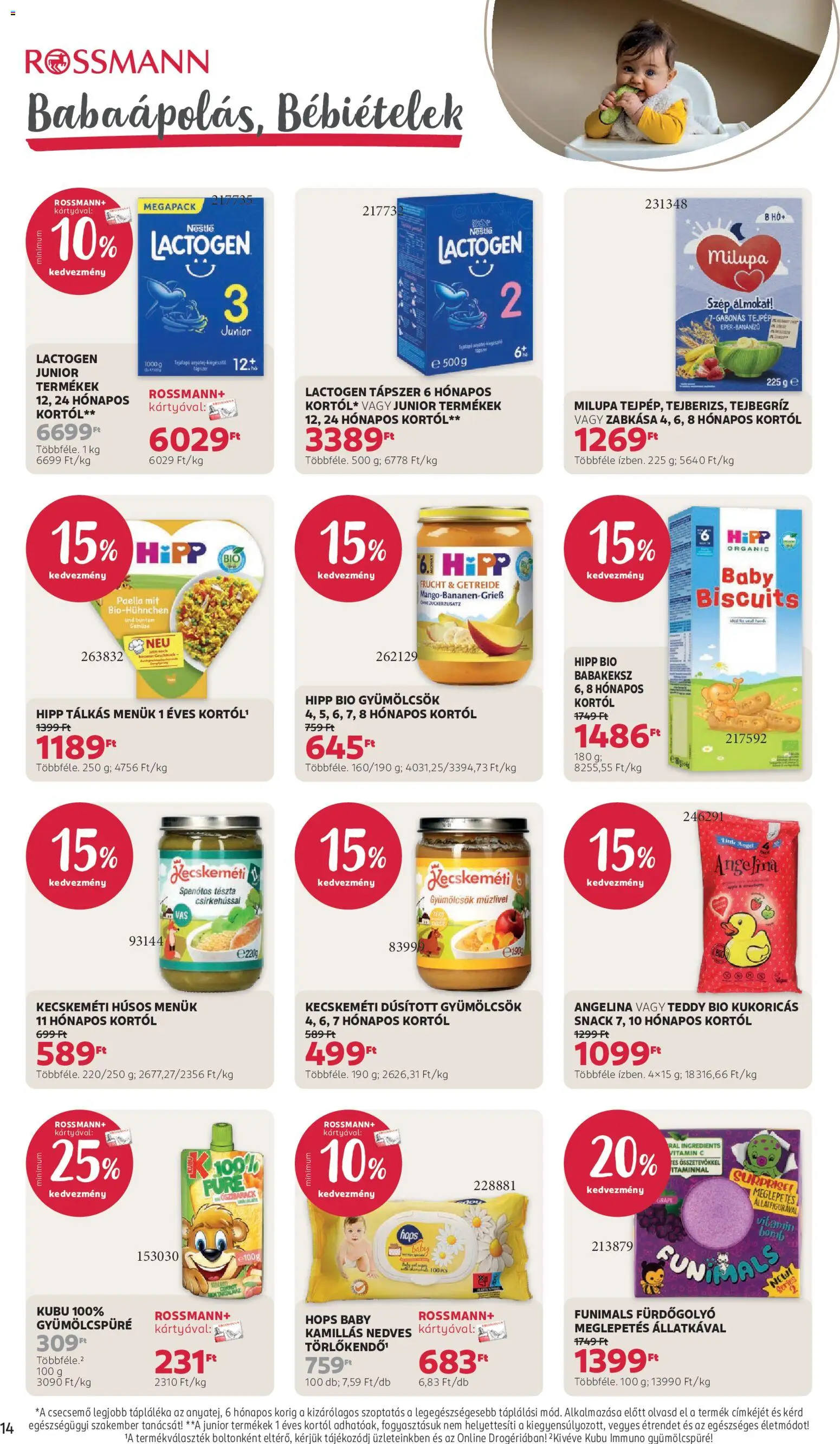 Rossmann akciós ujság - amely érvényes a következő dátumtól: 18.05.2026 | Oldal: 16