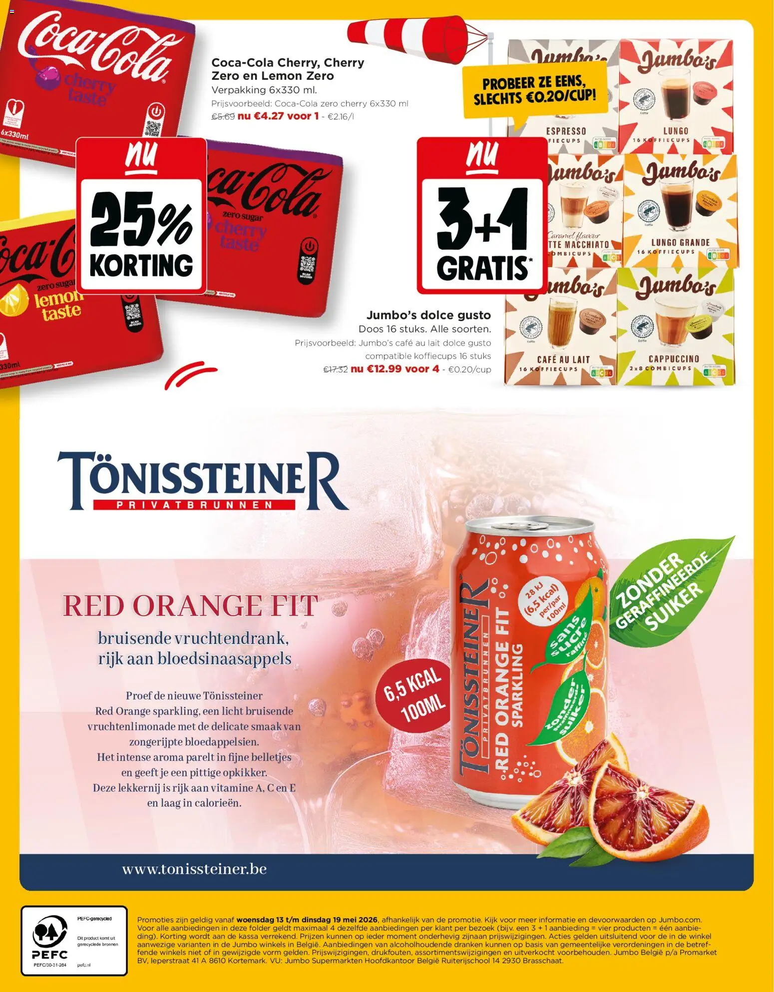 Nieuwe » JUMBO folder van 13/05/2026 🤩  « is er! Ontdek geweldige aanbiedingen en bespaar. | België