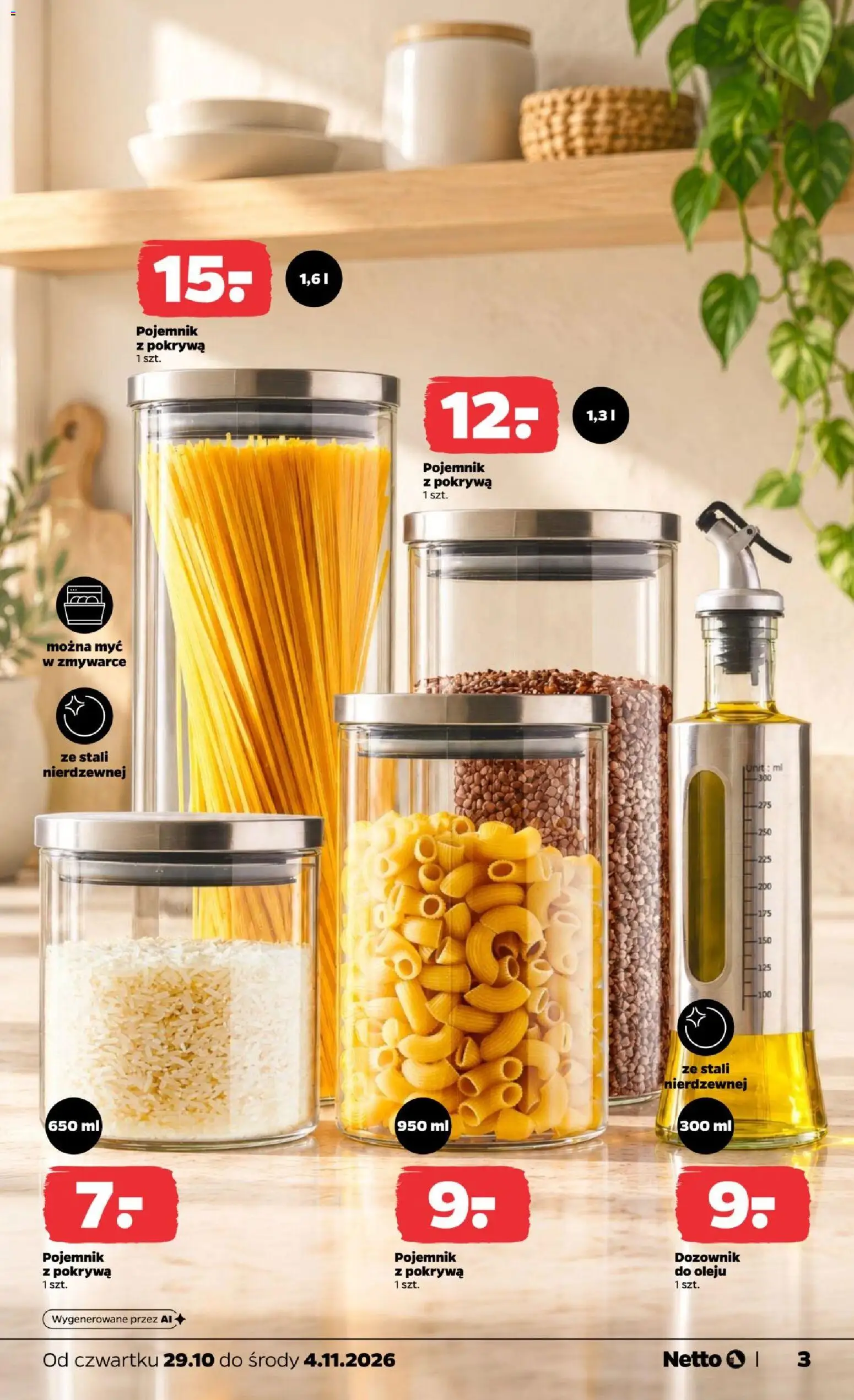 Netto gazetka od czwartku NonFood od 29.10.2026 | Strona: 3