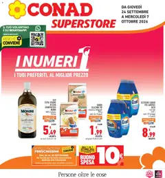 Anteprima del volantino Conad volantino Superstore Piemonte valido a partire dal 24/09/2026