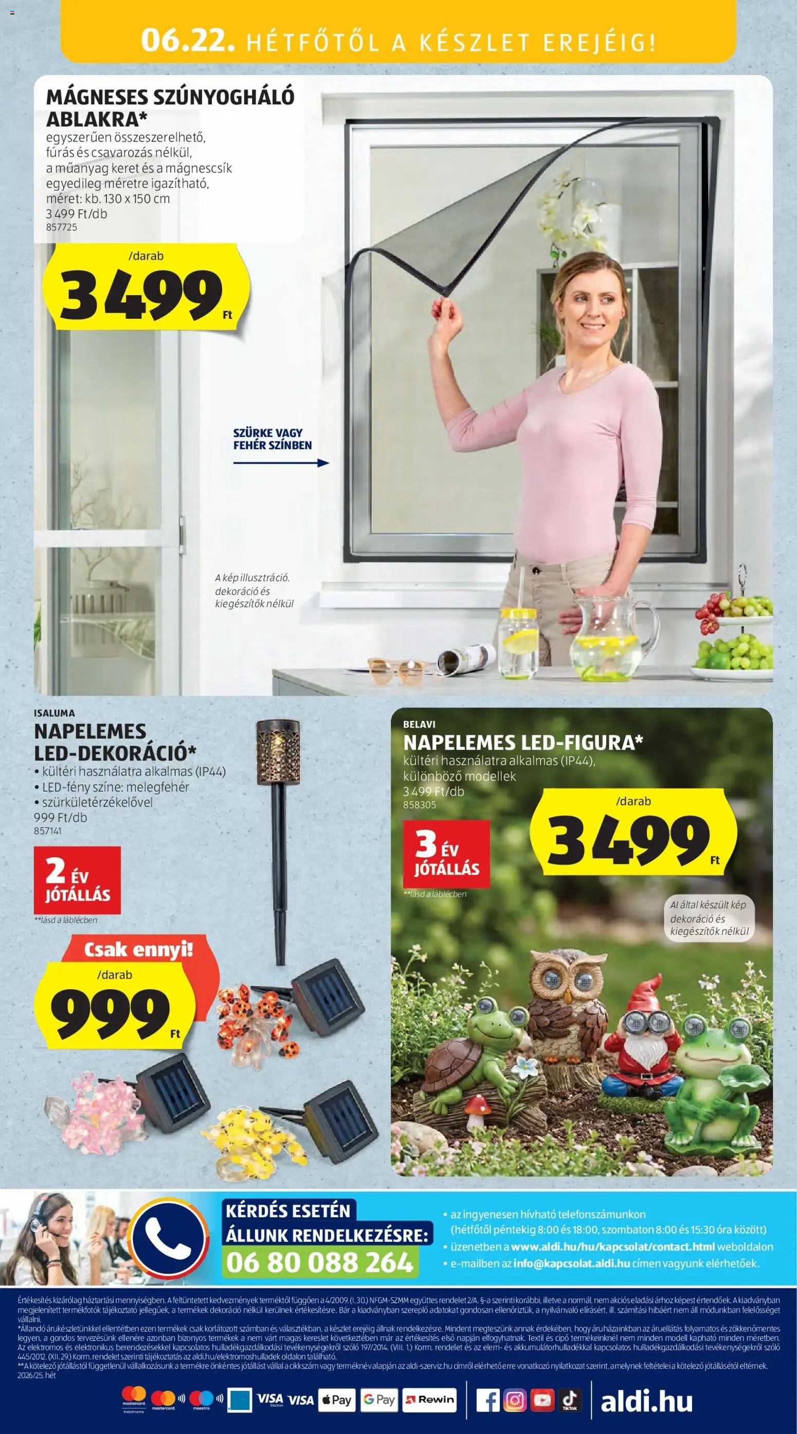 Aldi akciós ujság - amely érvényes a következő dátumtól: 18.06.2026 | Oldal: 21