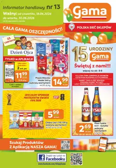 Pogląd oferty "Gama gazetka" - ważna od 18.06.2026