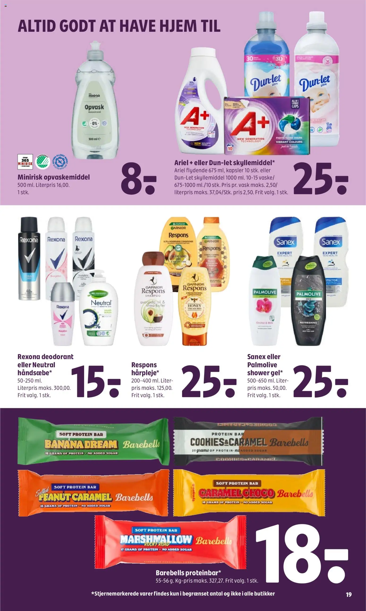 Coop 365 tilbudsavis – gyldig fra 13/08/2026 | Side: 24 | Produkter: Shampoo, Deodorant, Skyllemiddel, Avocado