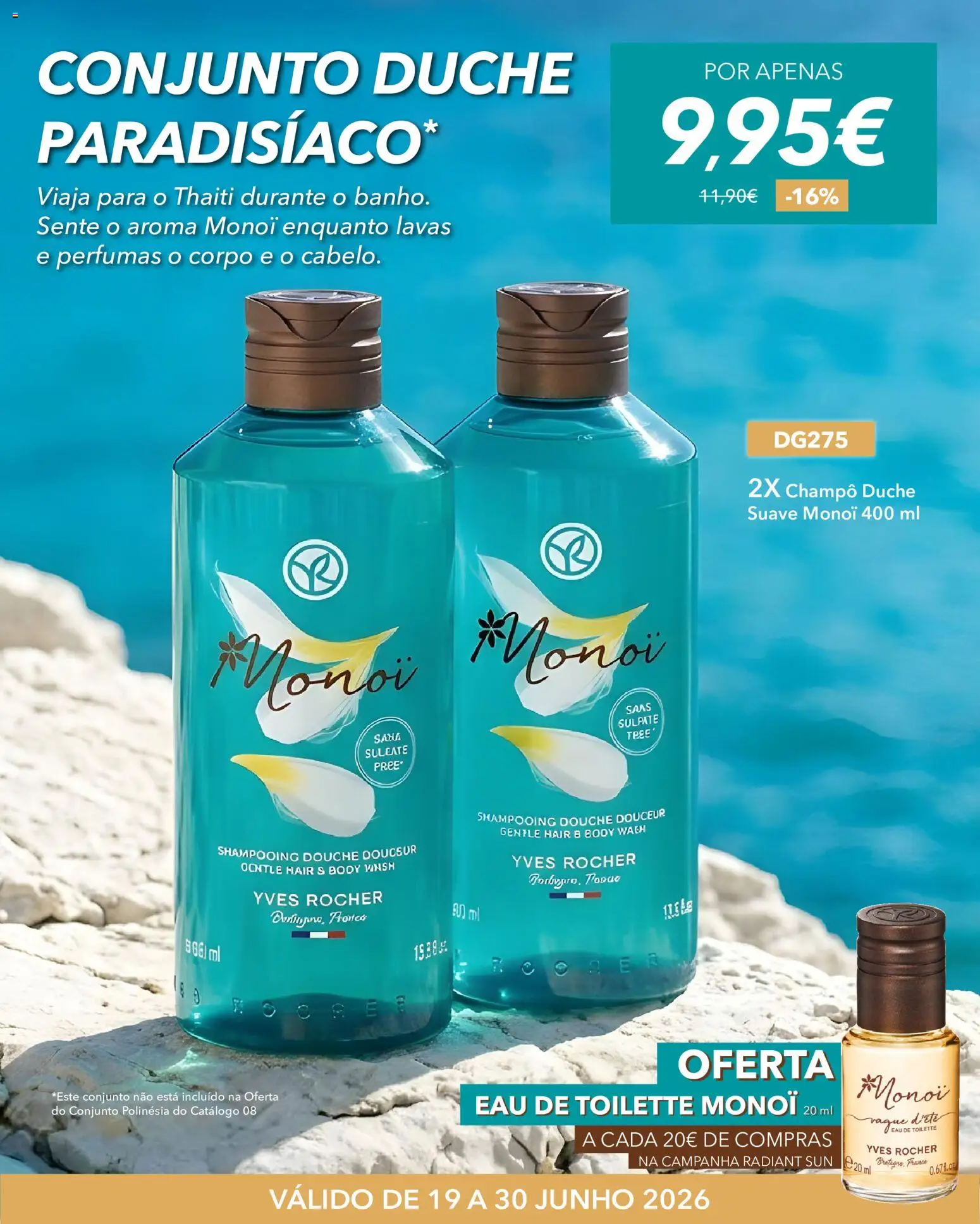 Yves Rocher Radiant sun │ válido de 19/06/2026 | Página: 18 | Produtos: Eau de toilette