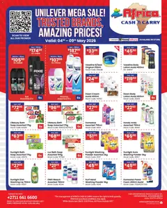 Africa Cash & Carry specials catalogue – valid from 04.05.2026