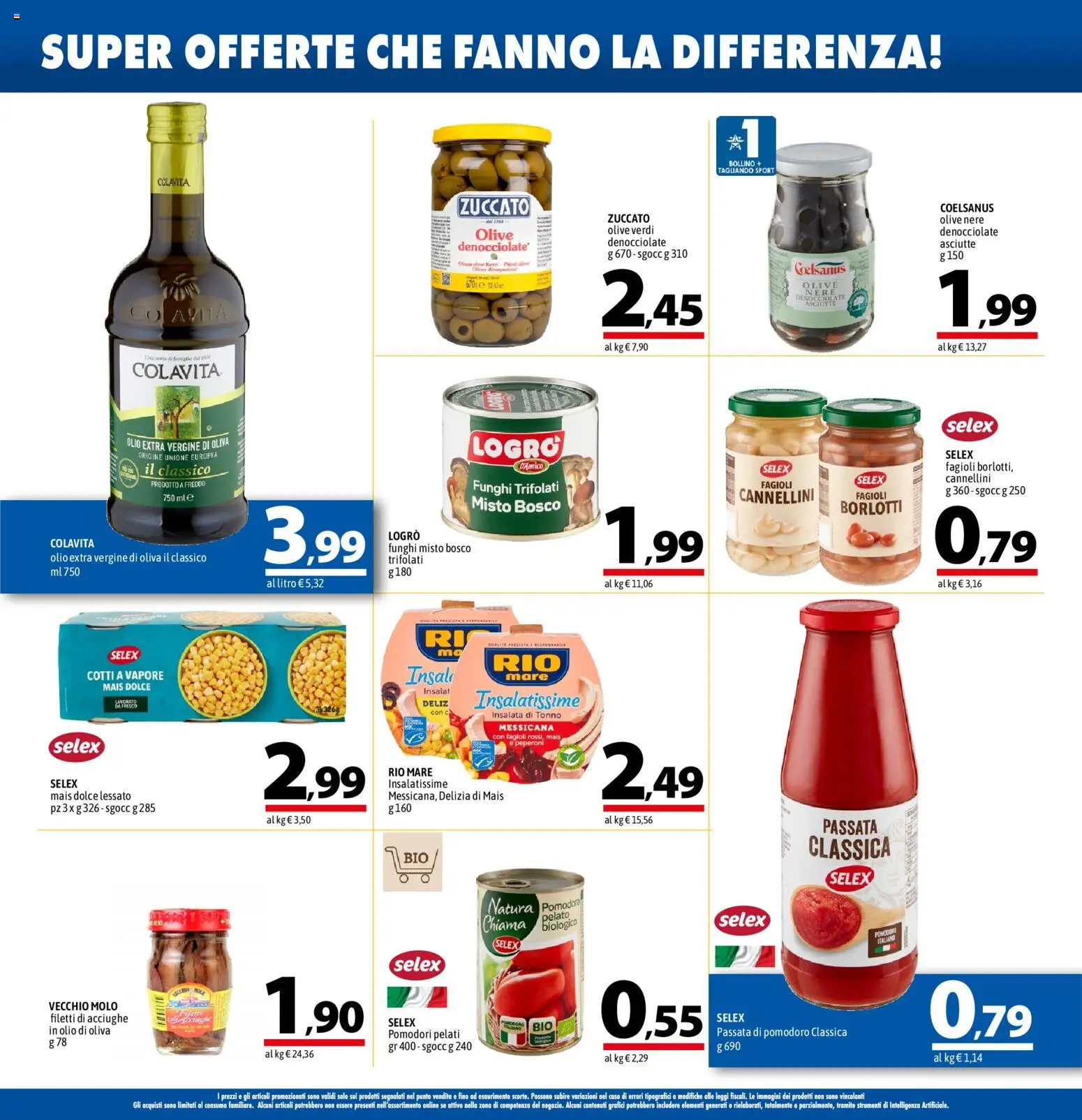 Volantino A&O del 17/09/2026 | Pagina: 8 | Prodotti: Peperoni, Insalata, Cannellini, Acciughe
