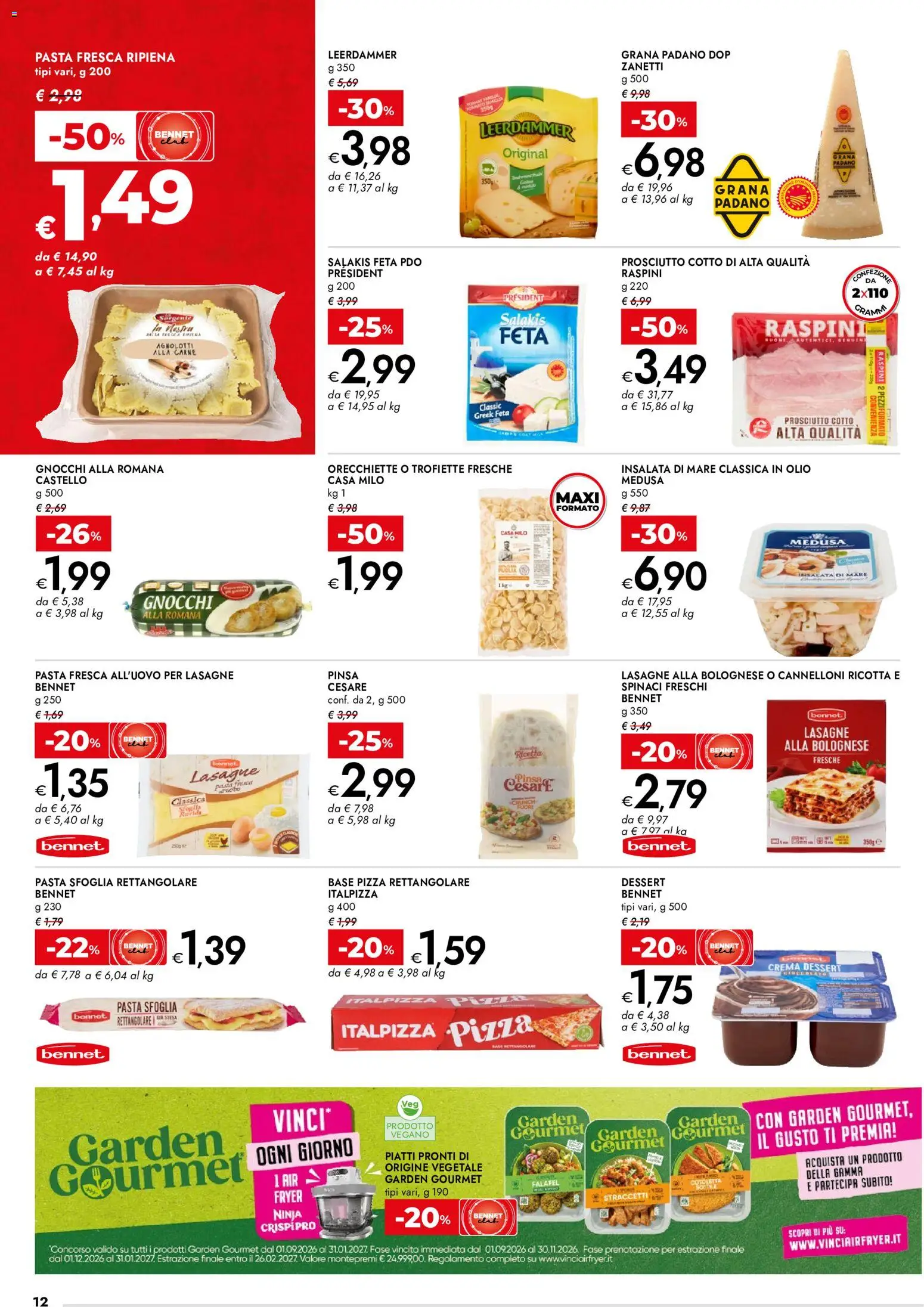 Volantino bennet del 24/09/2026 | Pagina: 12