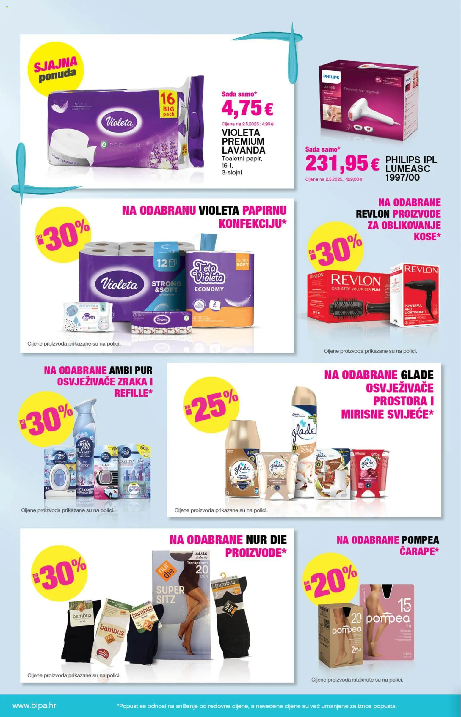 Bipa katalog | vrijedi od 29.10.2026 | Stranica: 24 | Proizvodi: Feta, Violeta, Lavanda, Lenor