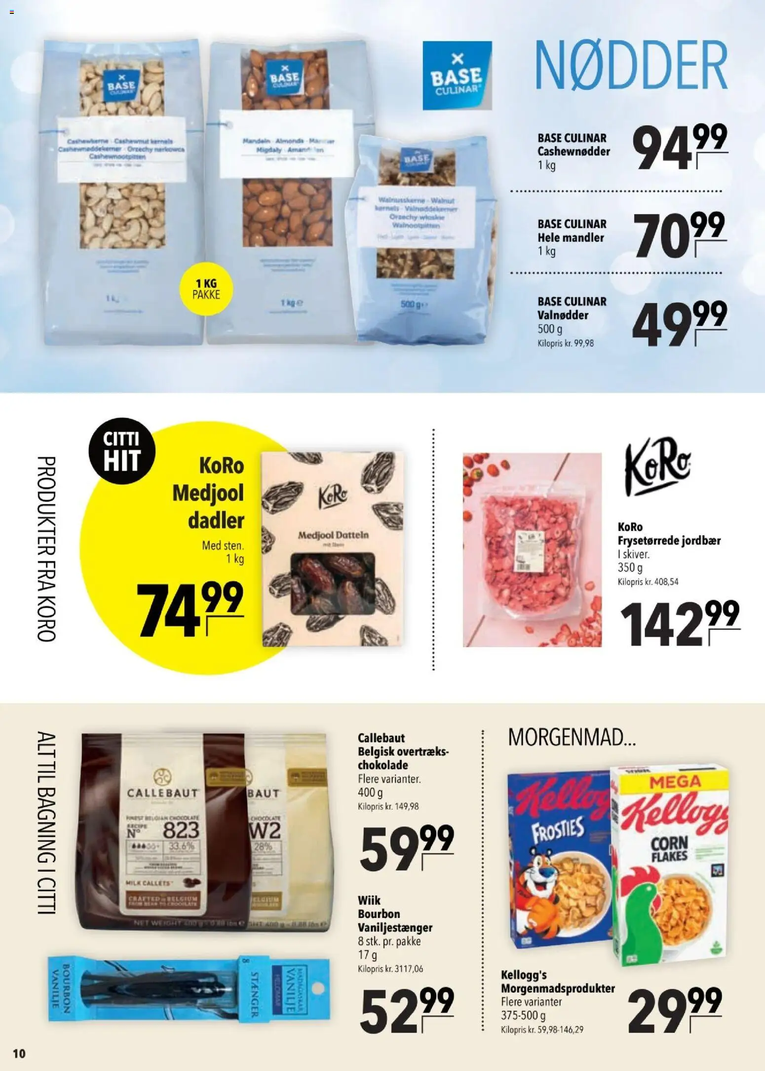 CITTI tilbudsavis – gyldig fra 15/07/2026 | Side: 10 | Produkter: Vaniljestænger, Valnødder, Nødder, Mandler