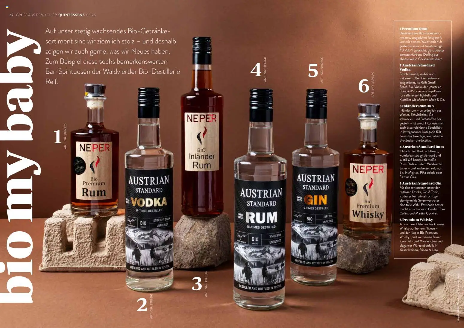 Transgourmet Quintessenz gültig ab 12.08.2026 | Seite: 33 | Produkte: Gin