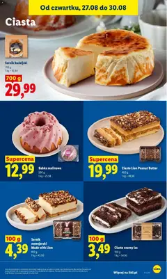 Pogląd oferty "Ciasto czarny las, Ciasto czarny las 100 g" - ważna od 27.08.2026 | Strona: 79
