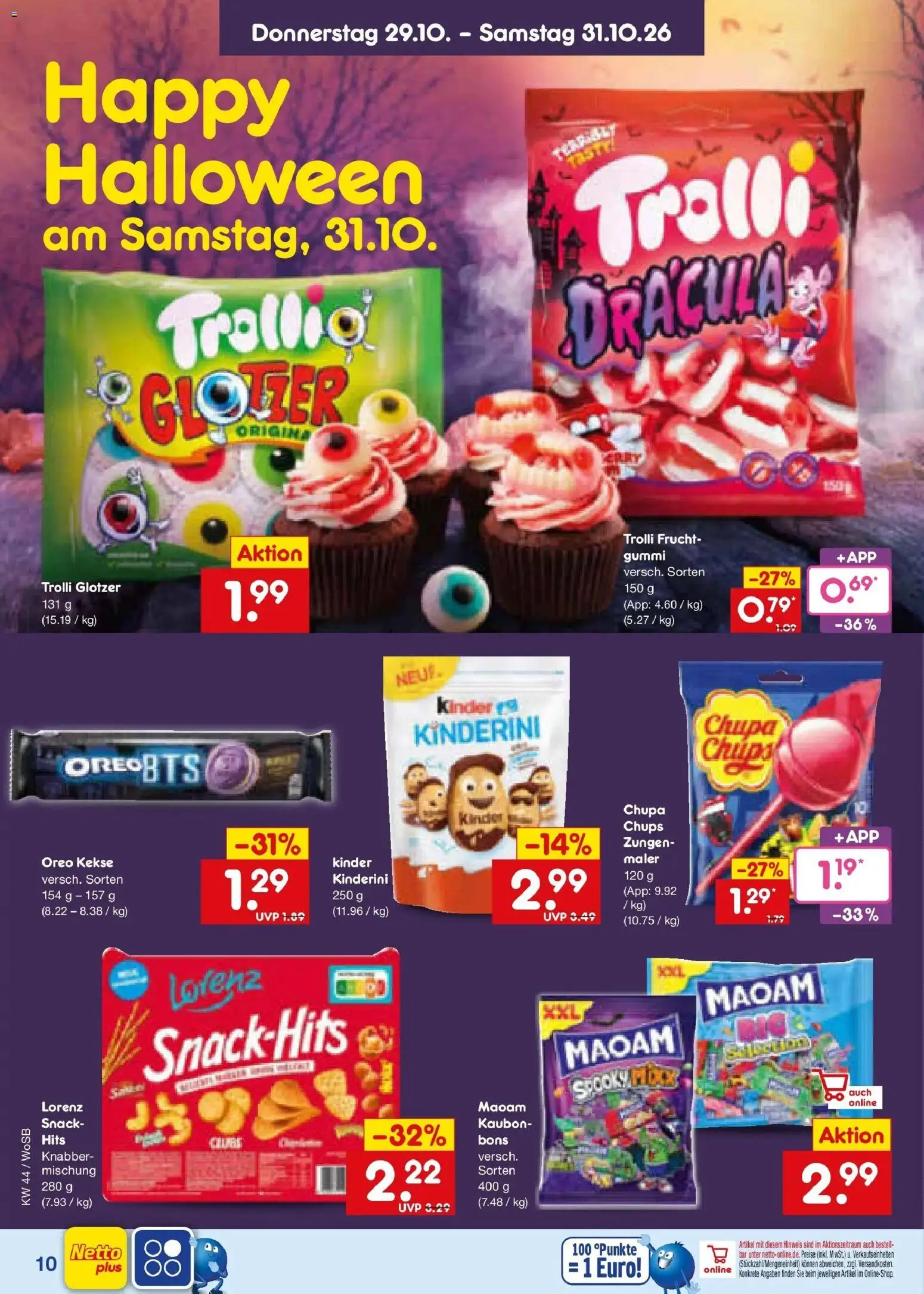 Netto Marken-Discount Prospekt Ludwigshafen-Edigheim – gültig ab 26.10.2026 | Seite: 46 | Produkte: Kekse