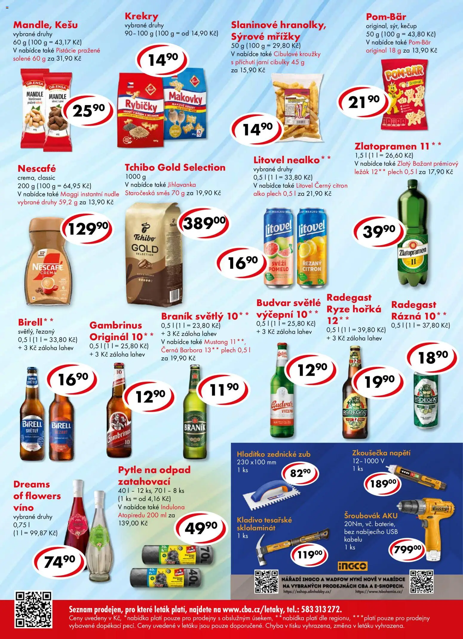 CBA leták od 22.07.2026 | Strana: 6 | Produkty: Maggi, Nescafé, Mandle, Indulona