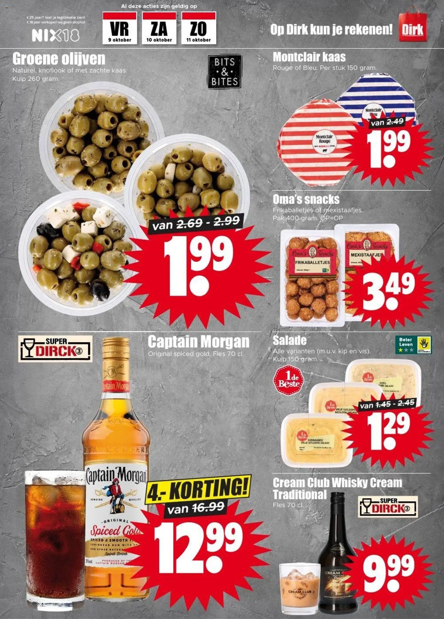 {H1} | Pagina: 36 | Producten: Fles, Olijven, Alcohol, Snacks