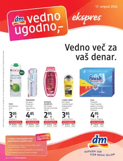 DM Drogerie Markt katalog akcije – veljaven od 17.08.2026