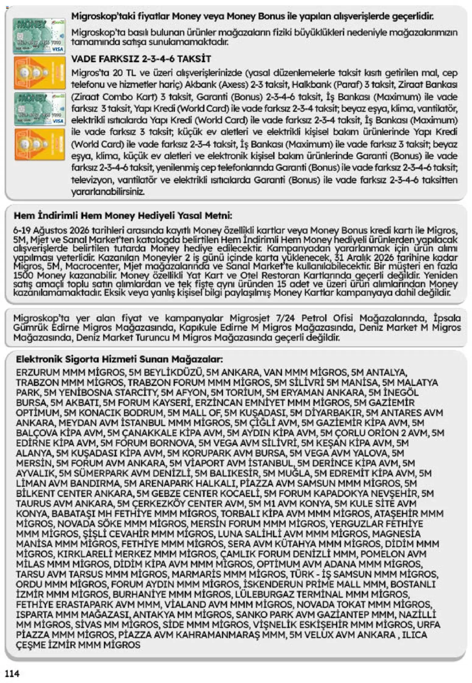 Migros Katalog - 5M Migroskop Dijital - 06 Ağustos 2026 tarihinden itibaren geçerlidir | Sayfa: 114 | Ürünler: Vantilatör