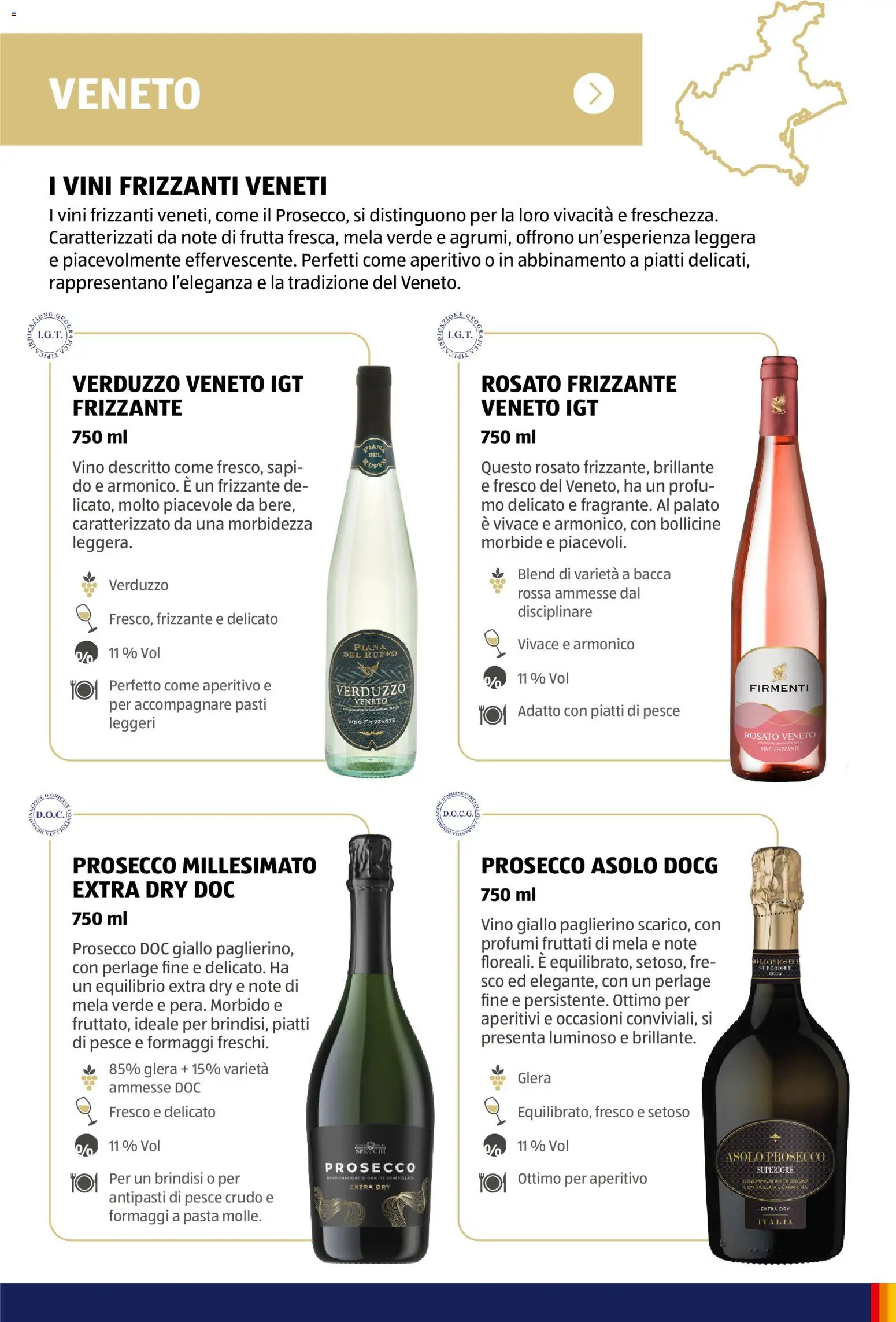 Volantino Aldi del 12/01/2026 | Pagina: 50 | Prodotti: Pesce, Piatti, Profumo, Aperitivo