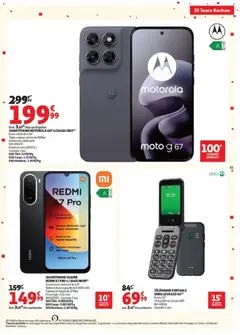 Auchan - Prévisualisation de TÉLÉPHONE PORTABLE DORO LEVA E20 4G, Écran 2.8", 1 MicroSIM ou 2 nano SIM valide à partir de 27/10/2026 | Page: 61 | Produits: Téléphone, Smartphone, Batterie, Portable