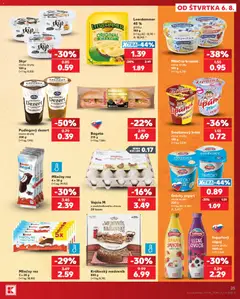 Kaufland SK akciós újság - amely érvényes a következő dátumtól: 2026.08.06. | Oldal: 25 | Termékek: Banán, Só, Mangó