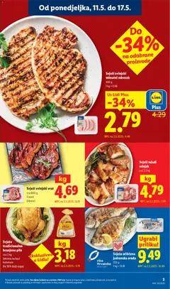 Lidl Katalog - Pregled kataloga iz trgovine Lidl, vrijedi od 11.05.2026 | Stranica: 3