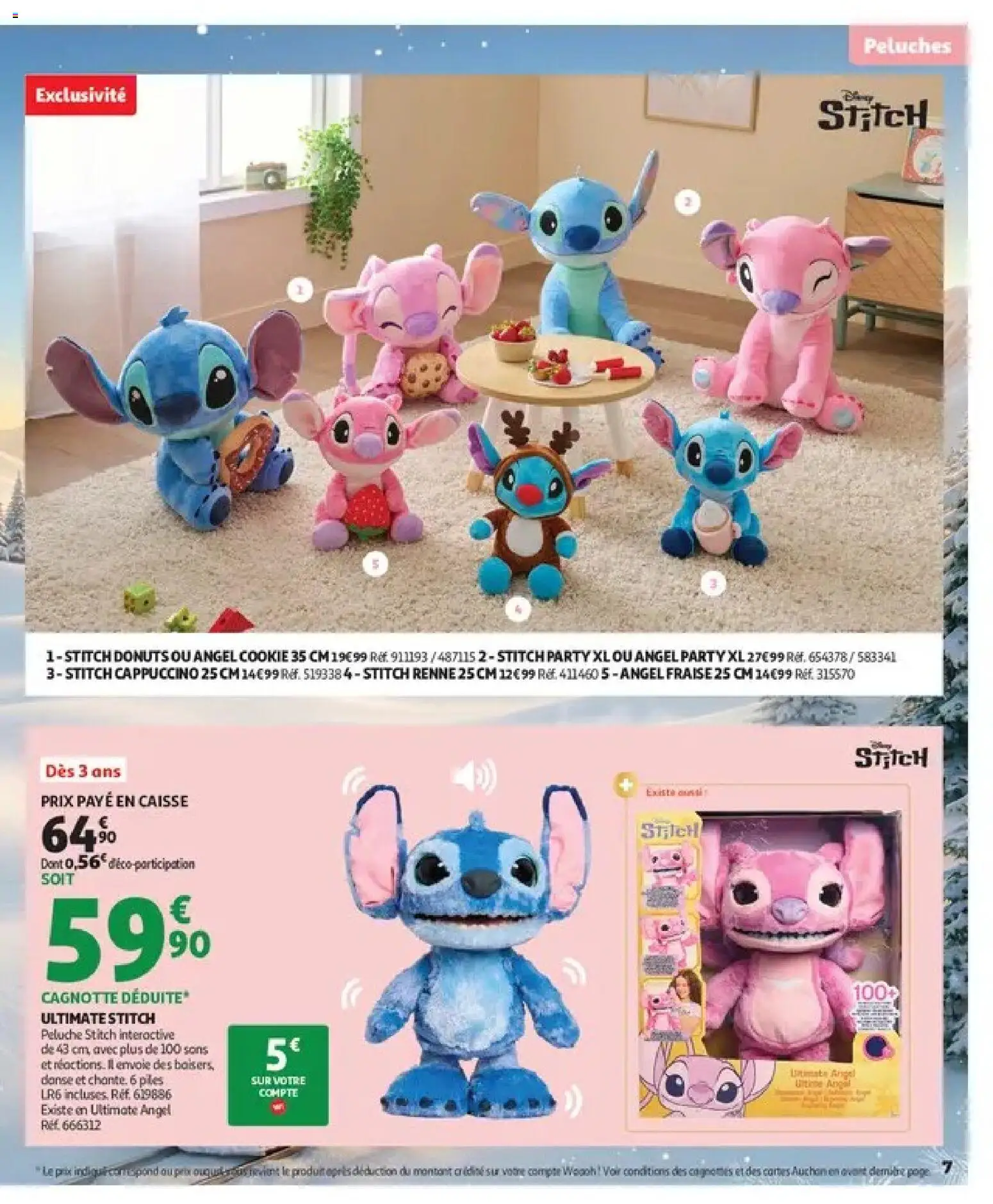 {H1} | Page: 7 | Produits: Cappuccino, Peluche, Peluche stitch, Piles