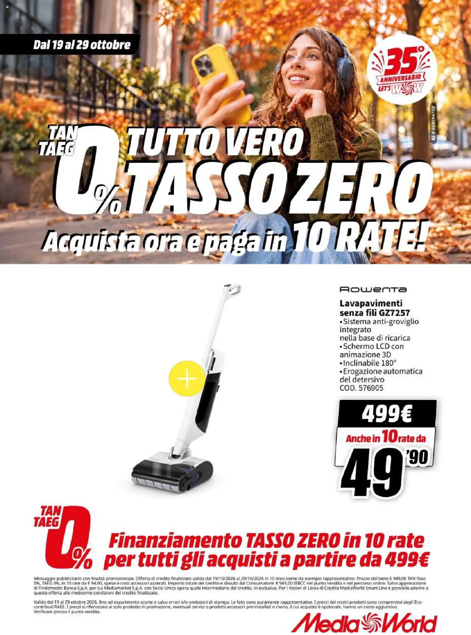 Volantino Media World del 19/10/2026 | Pagina: 82 | Prodotti: Schermo