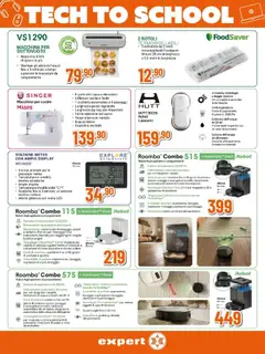 Anteprima del volantino Expert volantino valido a partire dal 20/08/2026 | Pagina: 25 | Prodotti: Lavavetri, Aspirapolvere, Robot, Ghiaccio