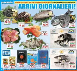 Anteprima del volantino CTS volantino valido a partire dal 11/09/2026 | Pagina: 10 | Prodotti: Cozze, Il pesce, Orata, Calamari