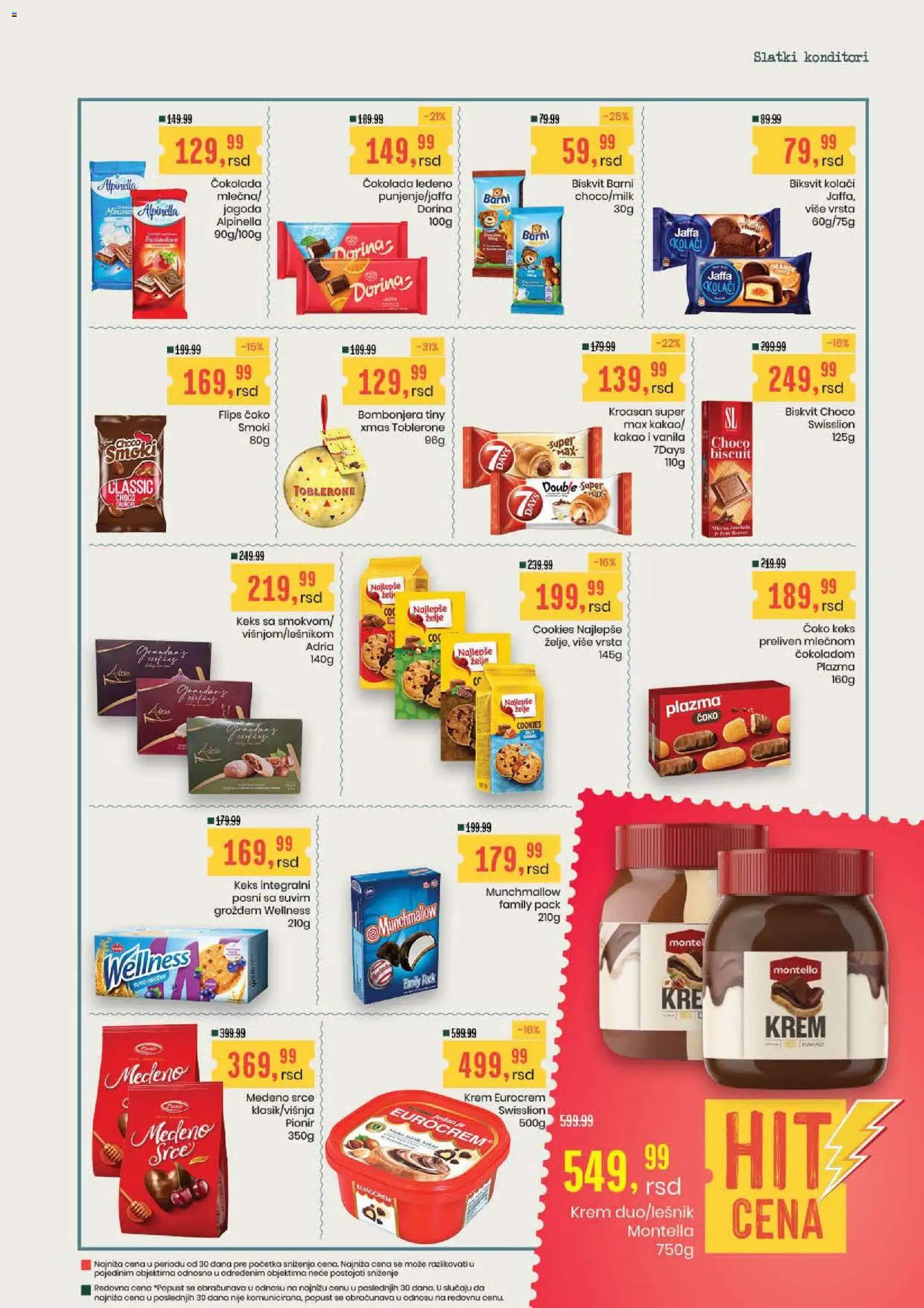Aroma Market katalog - važi od 17.09.2026 | Strana: 13 | Proizvode: Munchmallow, Bombonjera, Jagoda, Eurocrem