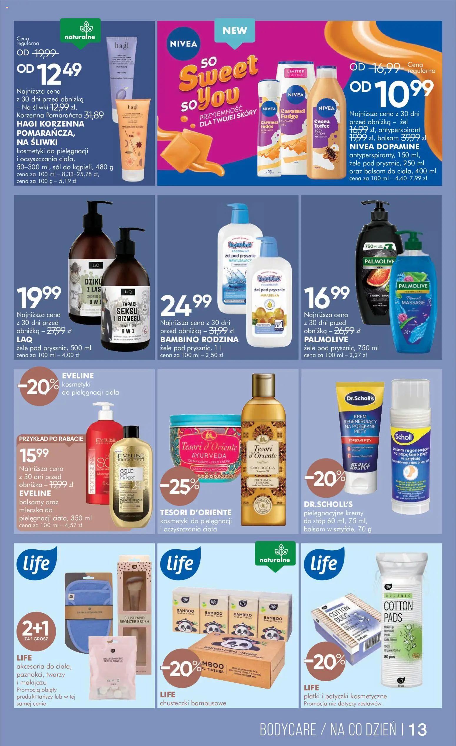 Super-pharm gazetka od 21.10.2026 | Strona: 13 | Produkty: Tesori d'oriente, Śliwki, Prysznic, Krem