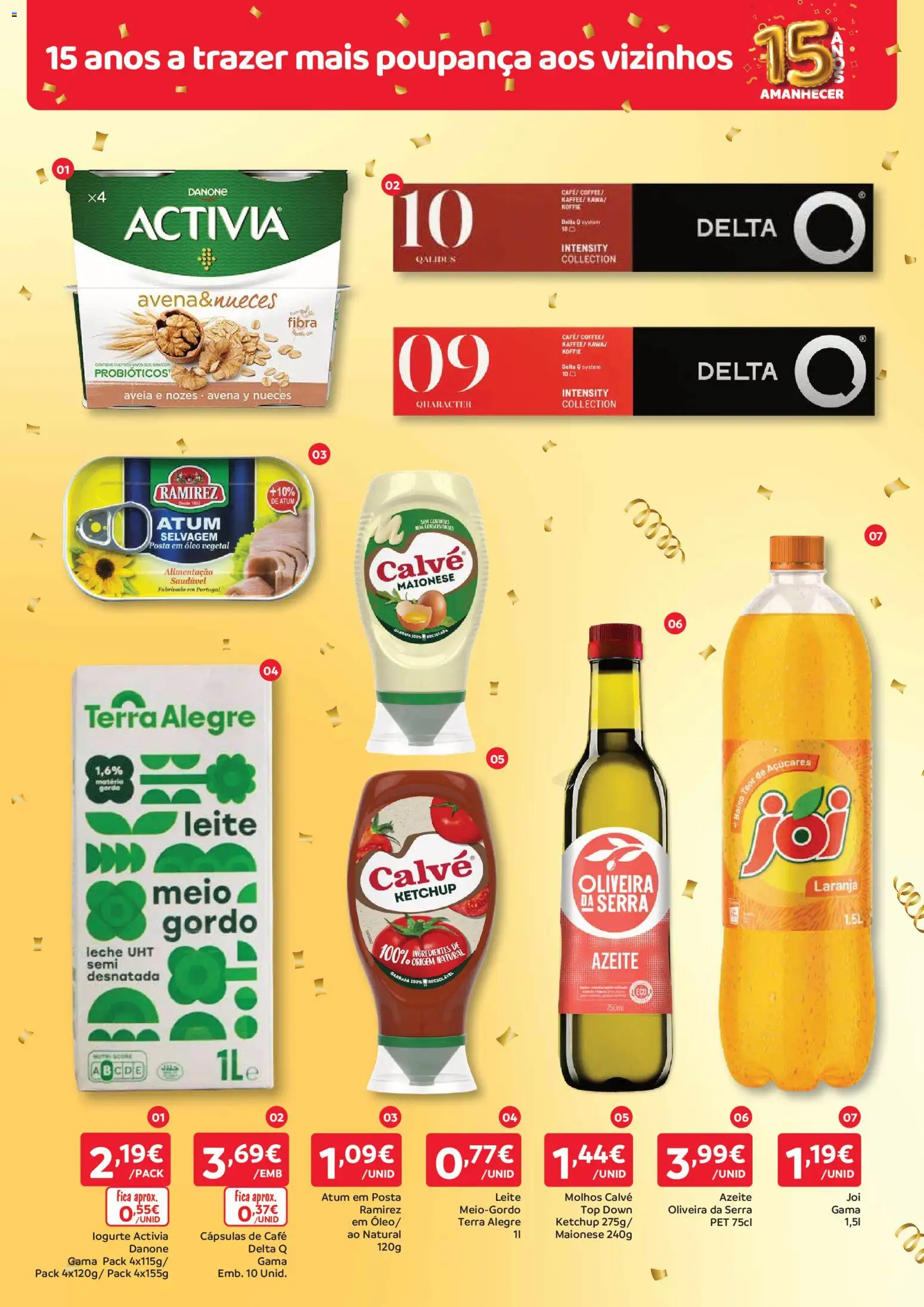 Amanhecer folheto │ válido de 15/10/2026 | Página: 4 | Produtos: Aveia, Delta q, Probióticos, Óleo