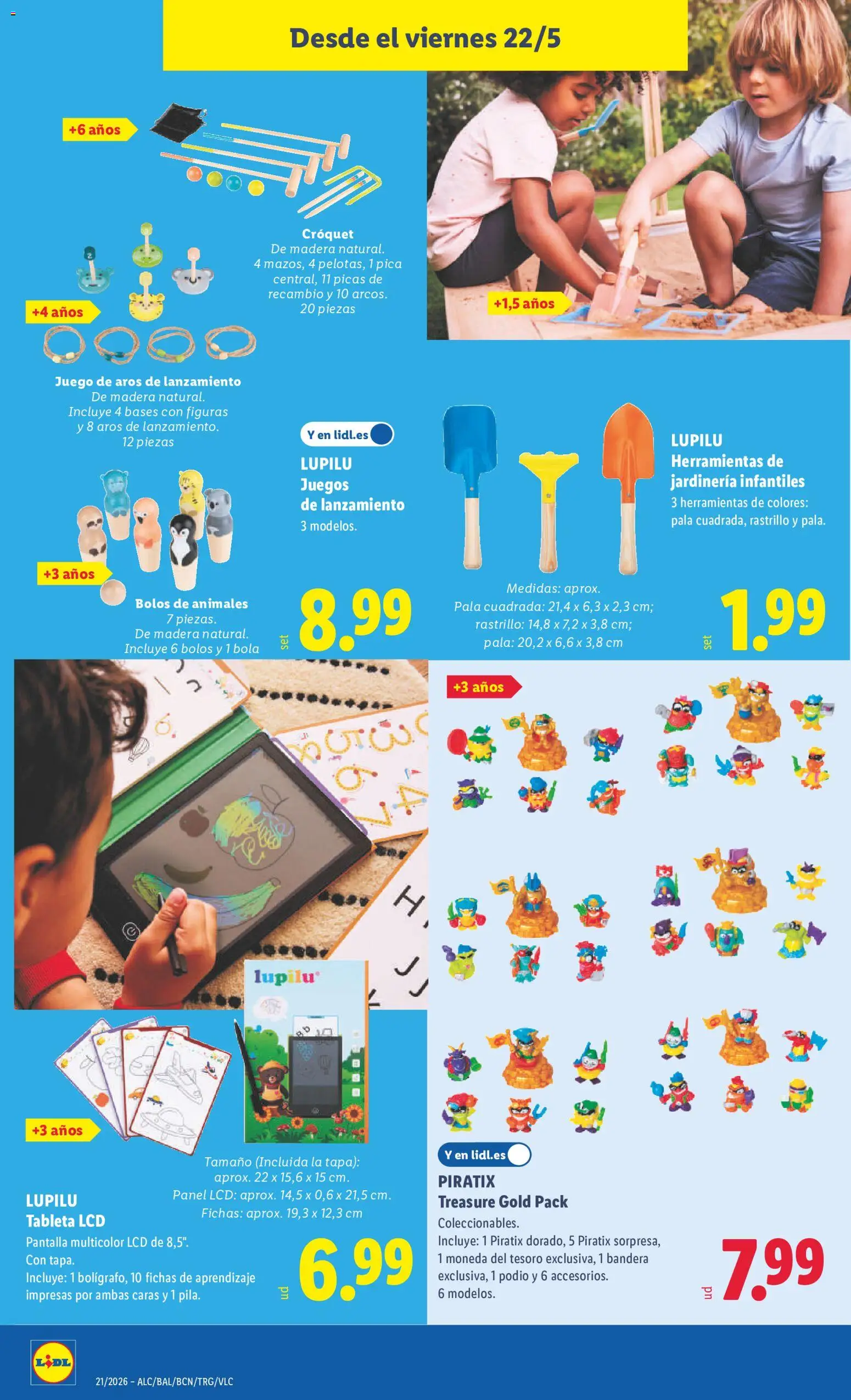 Lidl folleto de bazar │ válido desde el 18.05.2026 | Página: 20 | Productos: Rastrillo, Tableta, Tablet
