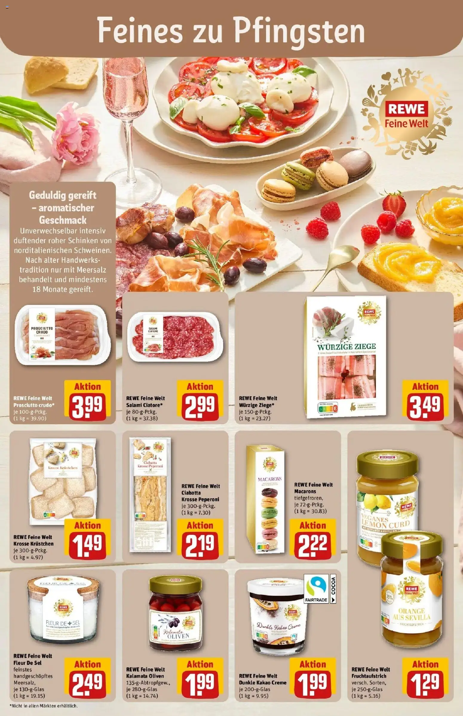 Rewe Prospekt Hilter – gültig ab 17.05.2026 | Seite: 19 | Produkte: Creme, Salami, Schinken