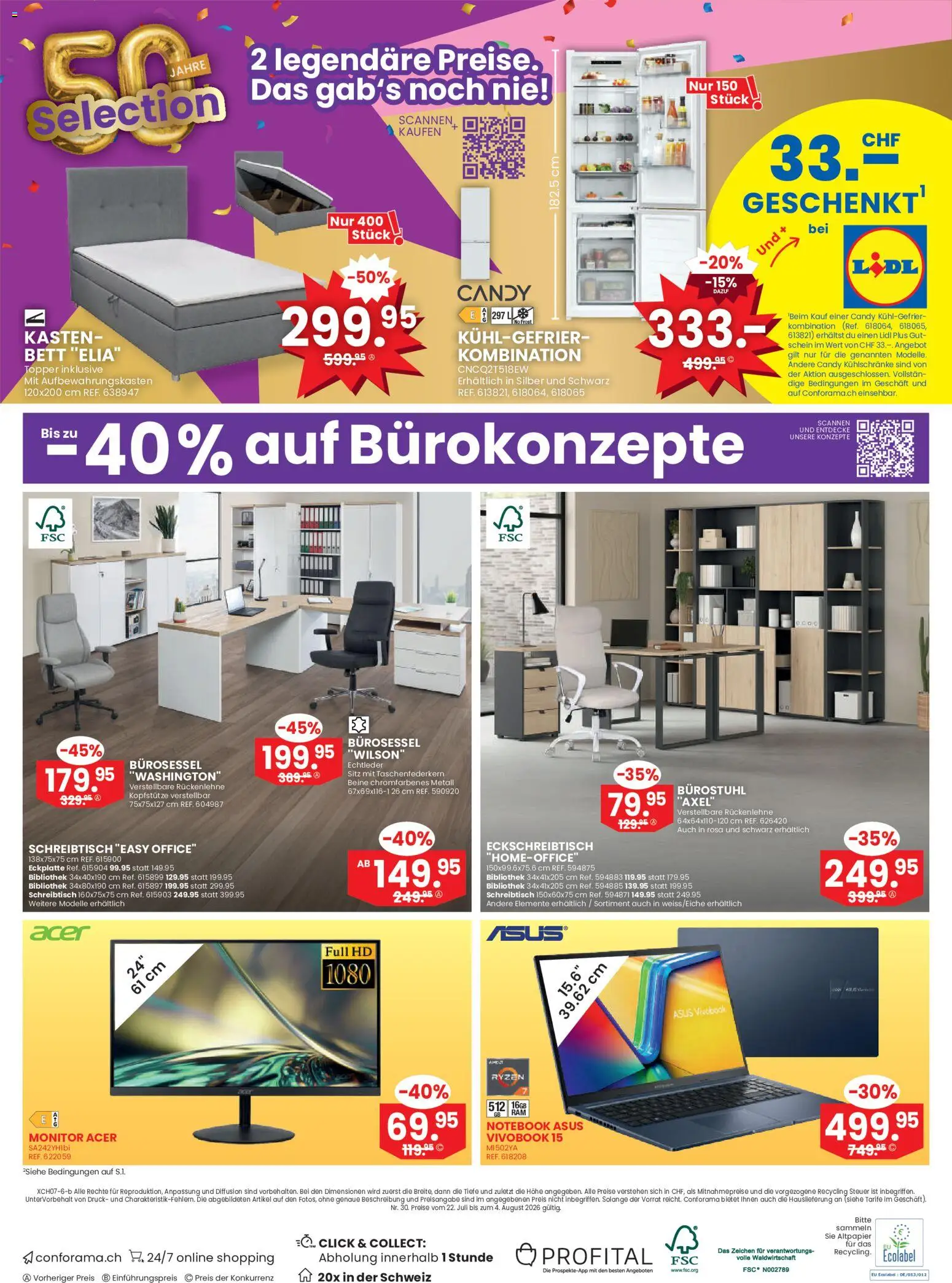 Conforama aktionen – gültig ab 22.07.2026 | Seite: 16