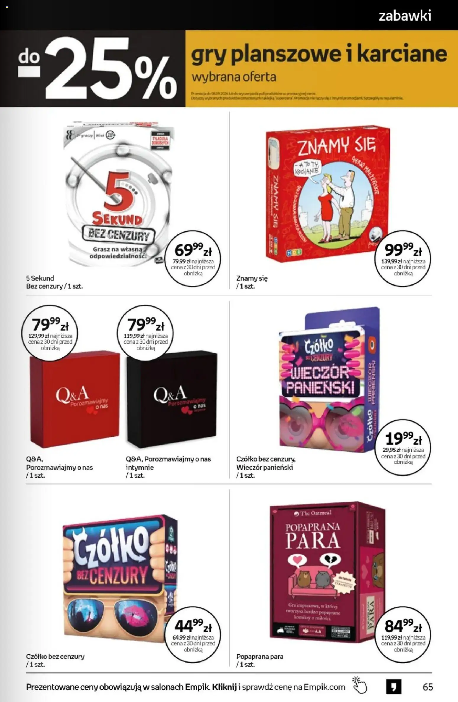 Empik promocje od 26.08.2026 | Strona: 65