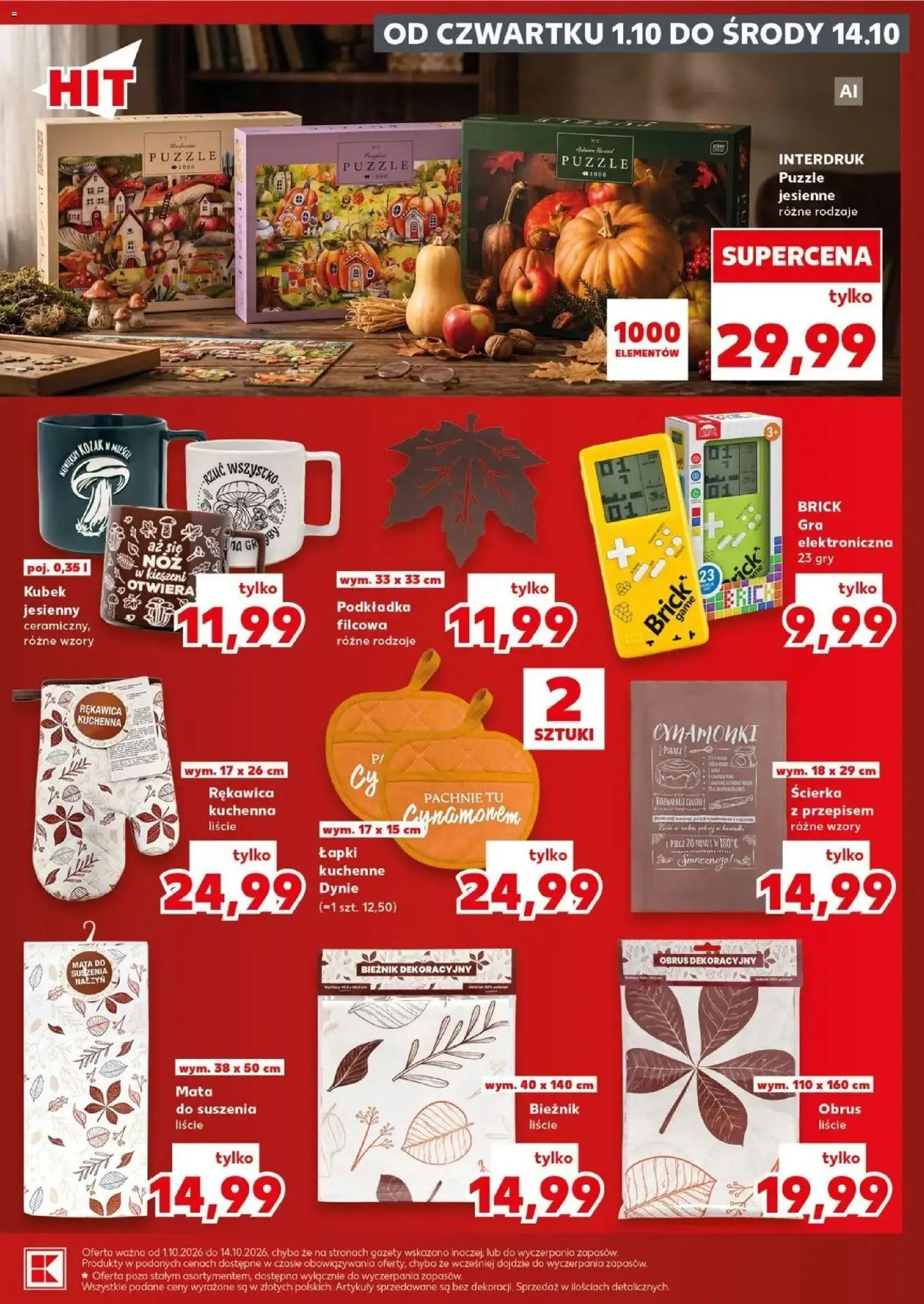 Kaufland gazetka - Złap Okazje od 01.10.2026 - od jutra PDF | Strona: 7 | Produkty: Gra, Puzzle, Gazety, Gry