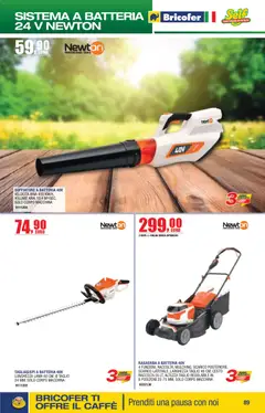 Anteprima del volantino Bricofer volantino Primavera Estate valido a partire dal 14/04/2026 | Pagina: 89