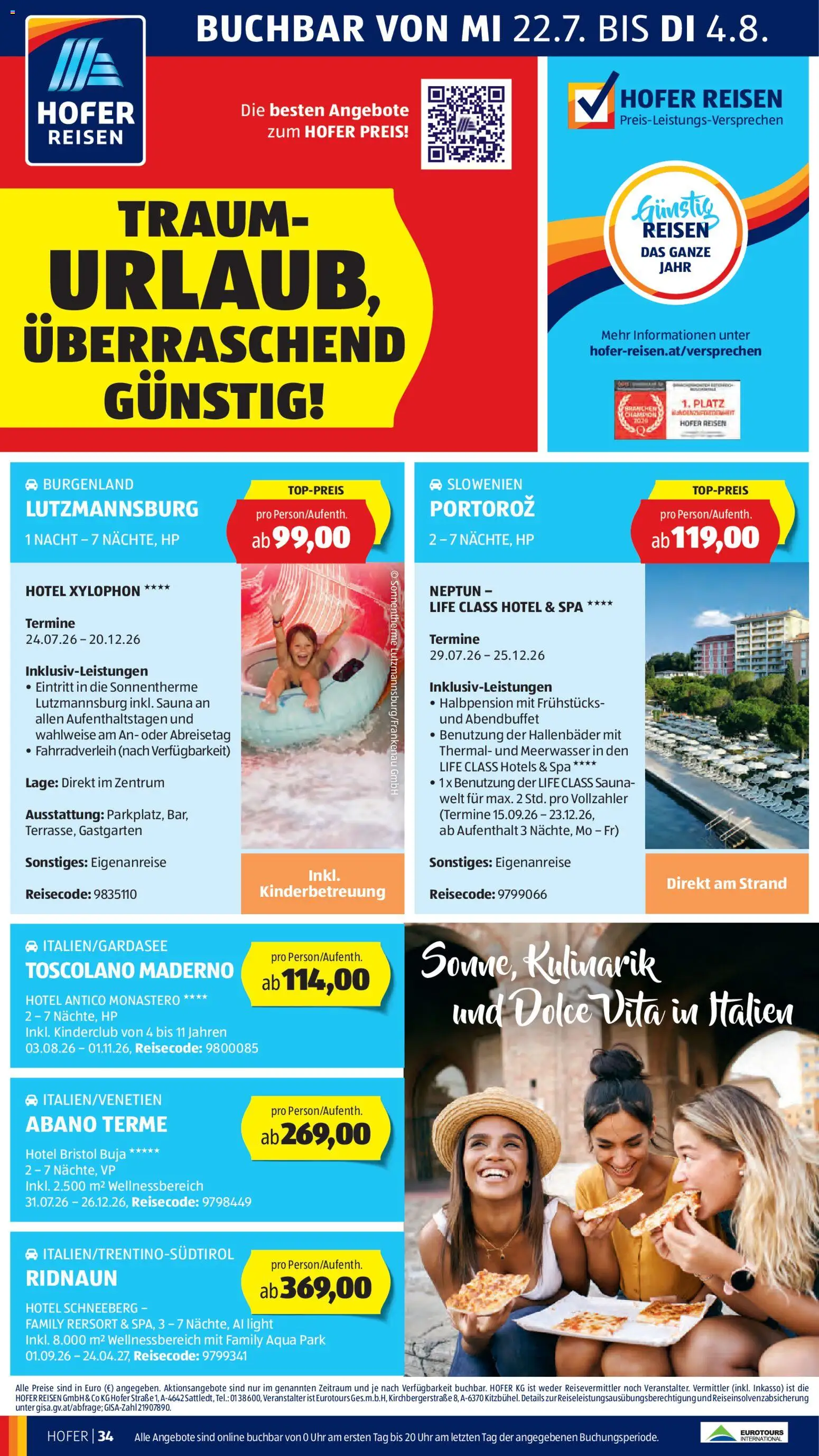 Hofer Flugblatt gültig ab 24.07.2026 | Seite: 44