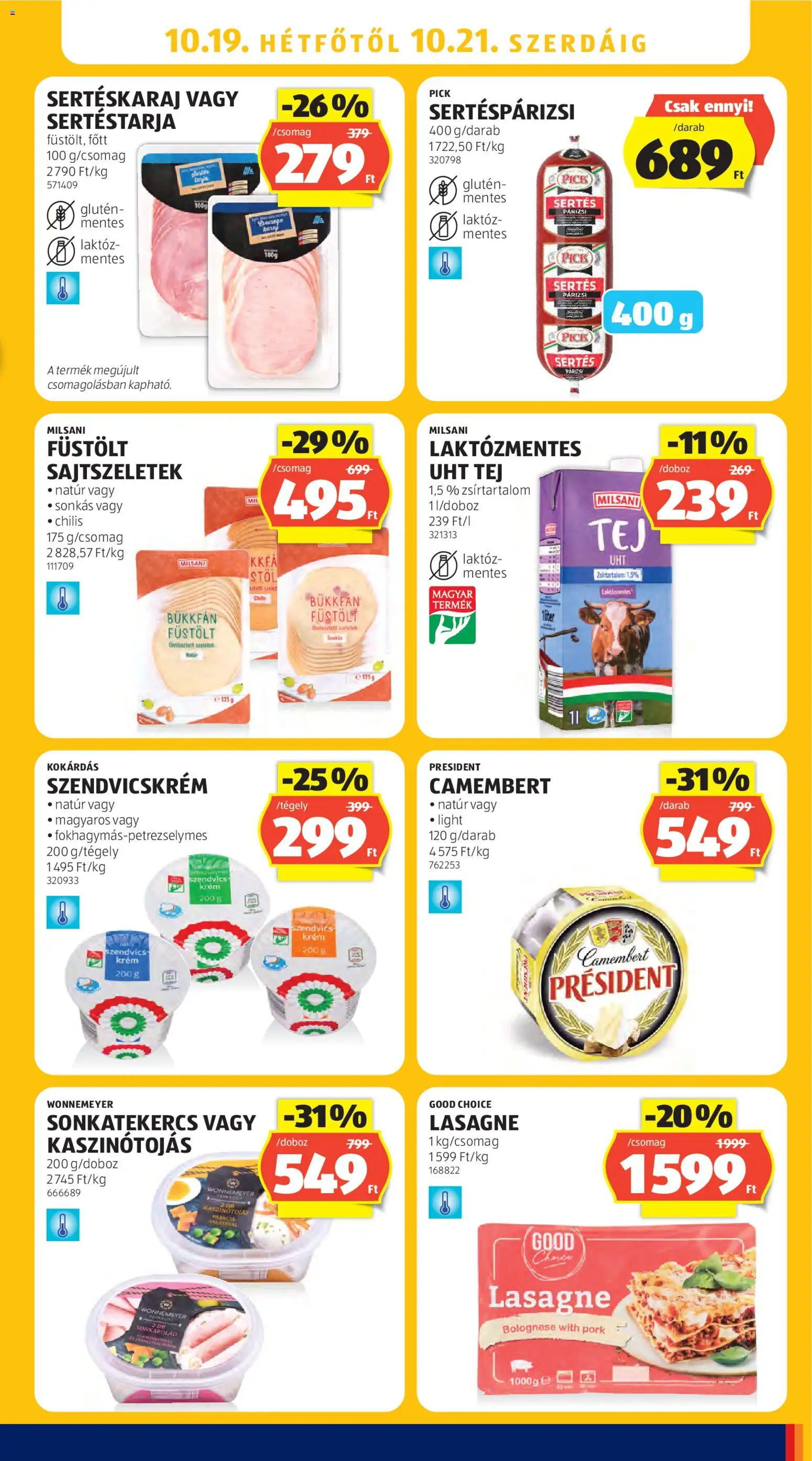 Aldi akciós ujság - amely érvényes a következő dátumtól: 2026.10.15. | Oldal: 29