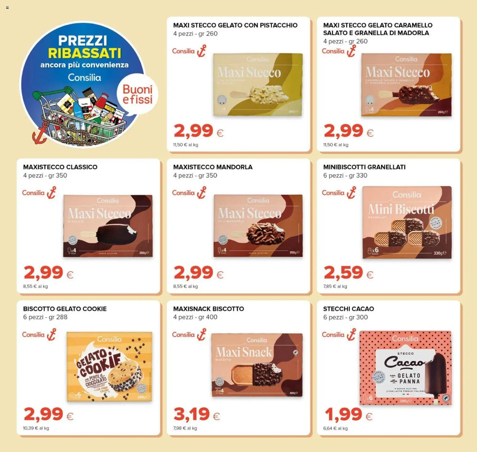 Volantino Oasi del 18.06.2026 | Pagina: 16 | Prodotti: Cioccolato, Biscotti, Latte, Cacao