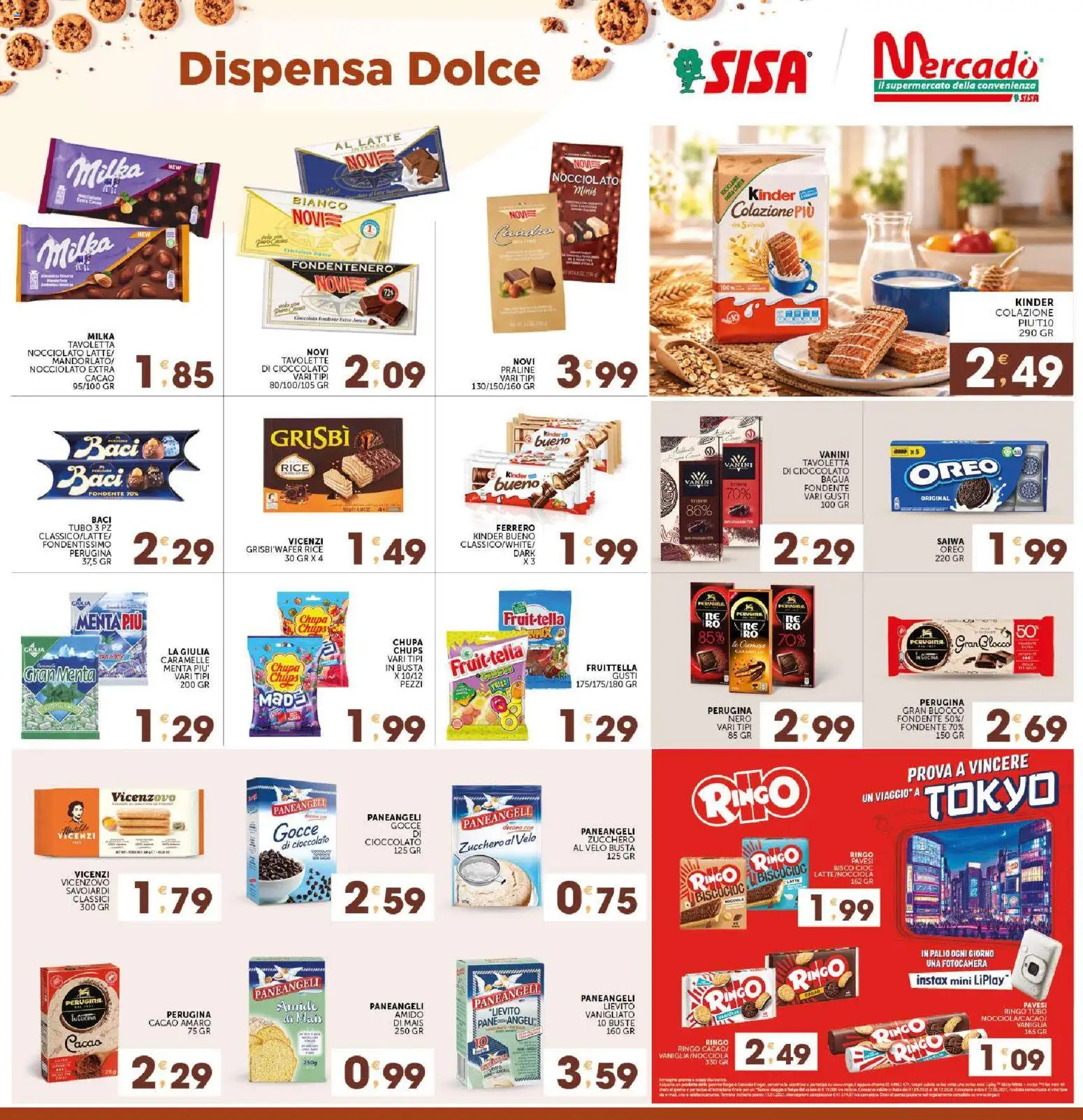 Volantino SISA del 15/10/2026 | Pagina: 11 | Prodotti: Cioccolato, Tè, Fotocamera, Mais