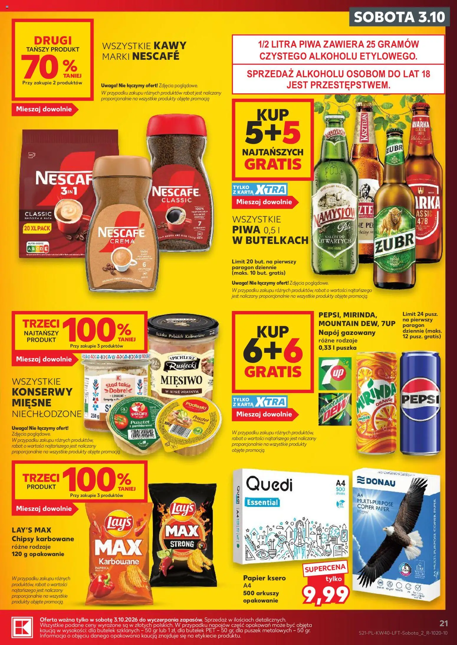 Kaufland gazetka od 01.10.2026 | Strona: 21