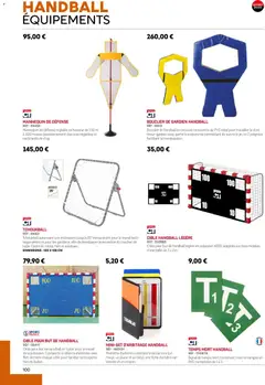 Sport 2000 - Prévisualisation de Sport 2000 Brochure 2026/2027 valide à partir de 01/01/2026 | Page: 100 | Produits: Cibles, Mousse, Poignées, Cadre